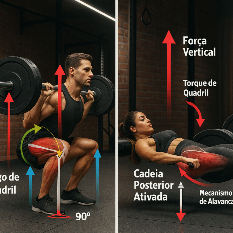 Agachamento Profundo ou Elevação de Quadril: Qual Exercício é Melhor para Glúteos?